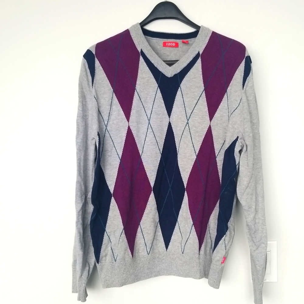 Izod Men's Sweatervest - Medium